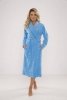 Szlafrok De Lafense 389 Lydie Welur S-2XL damski